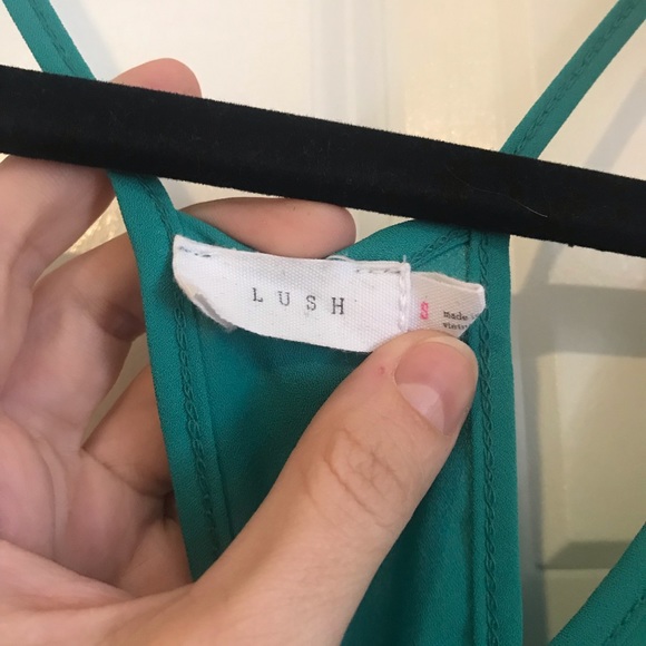 Lush green shift tank - Picture 2 of 3